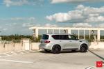 Infiniti QX80 5.6 Liquid Platinum on Vossen Wheels (HF6-1) 2019 года